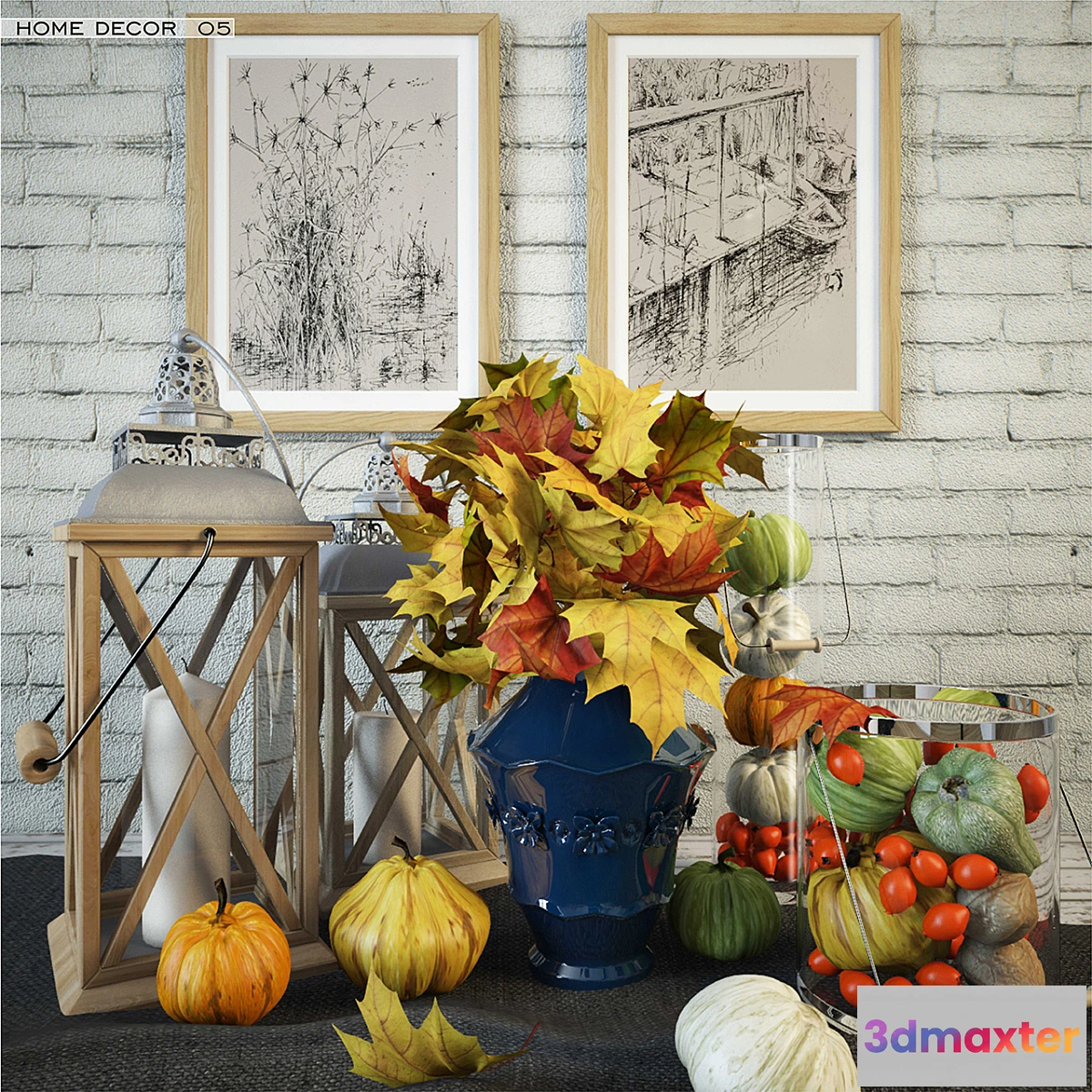 1291415 - Home Decor - 05 - No.2 3D Max