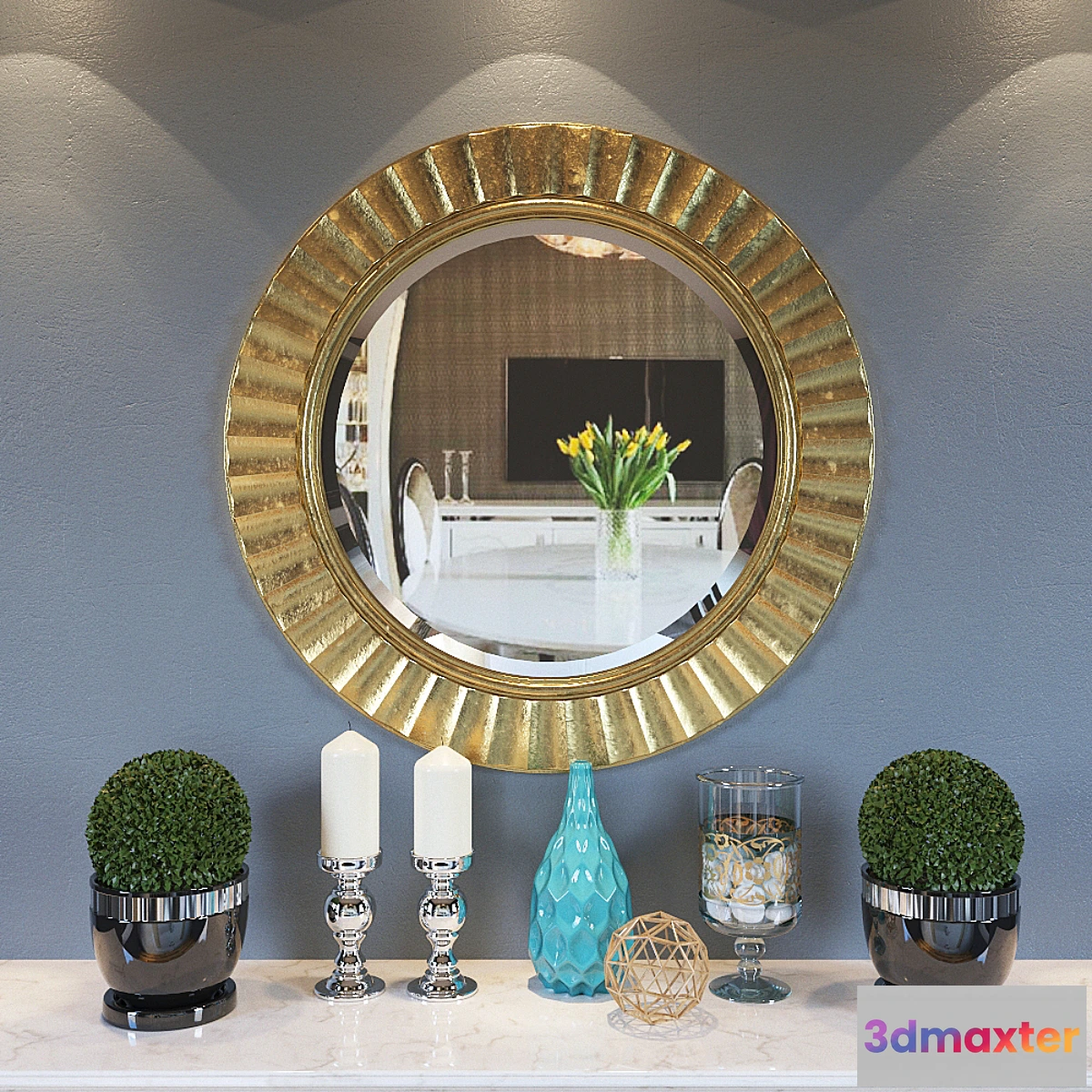 1291531 - Decorative set - No.53 3D Max