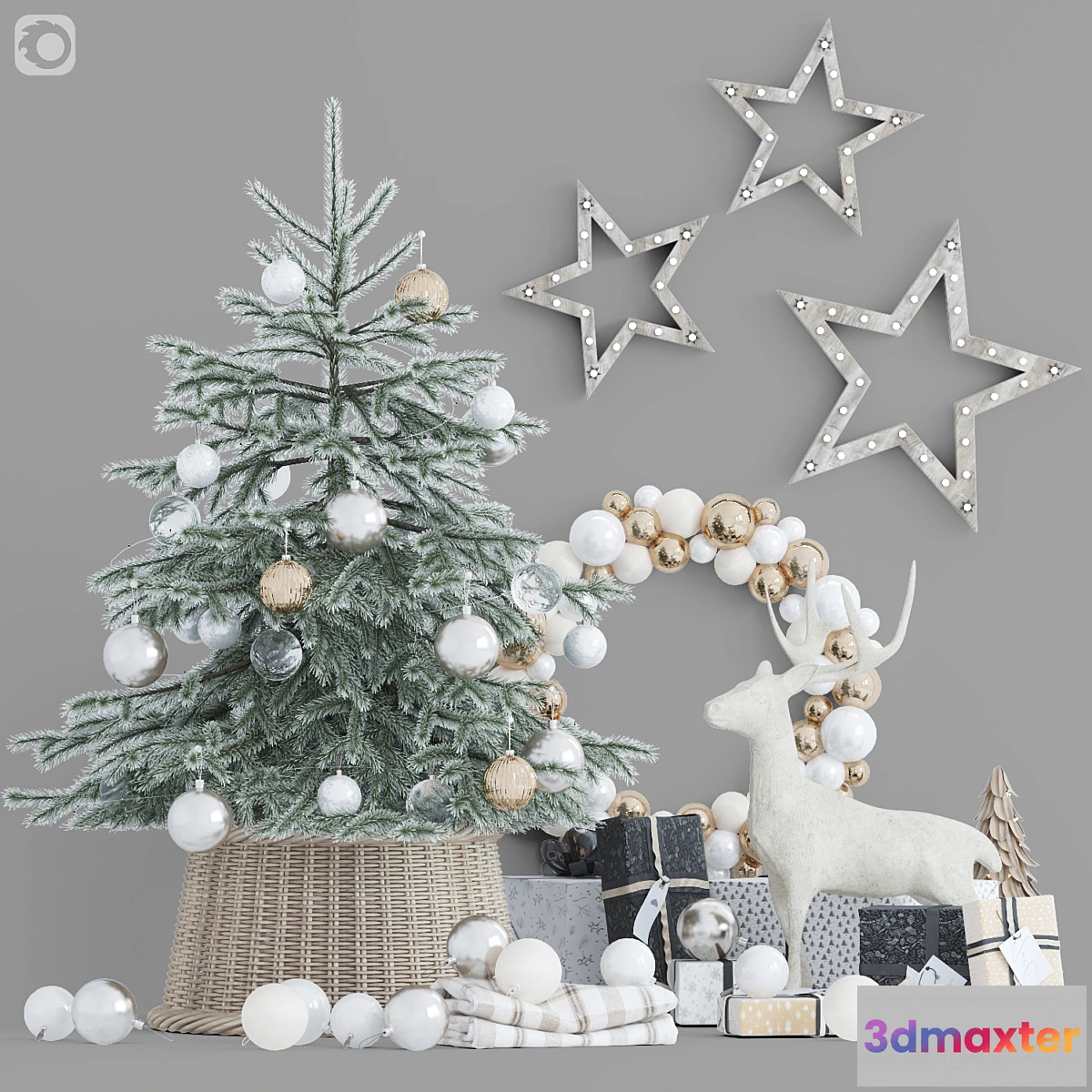 1294989 - Christmas Tree 15. Corona - No.2 3D Max