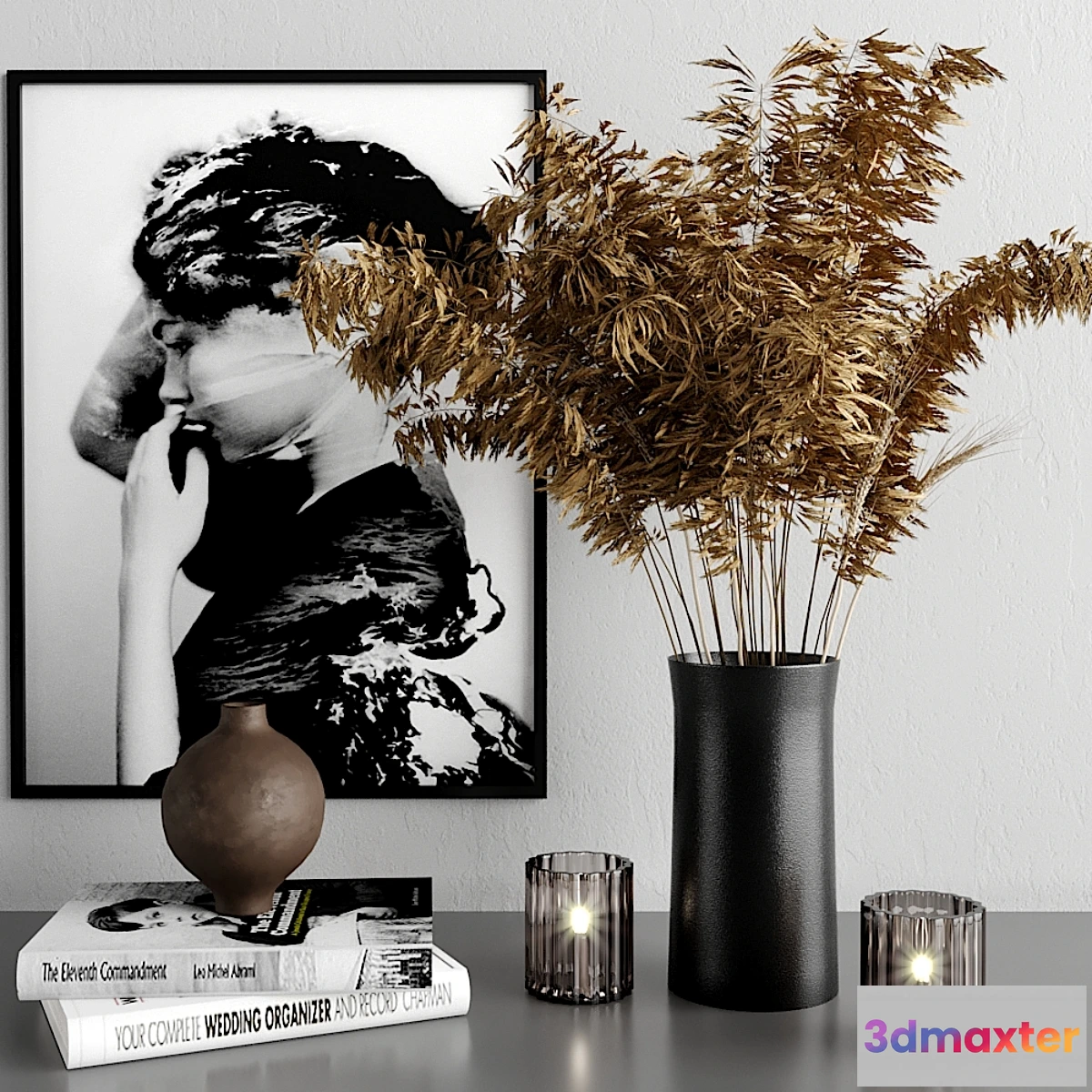 1295034 - decoration set 3D Max