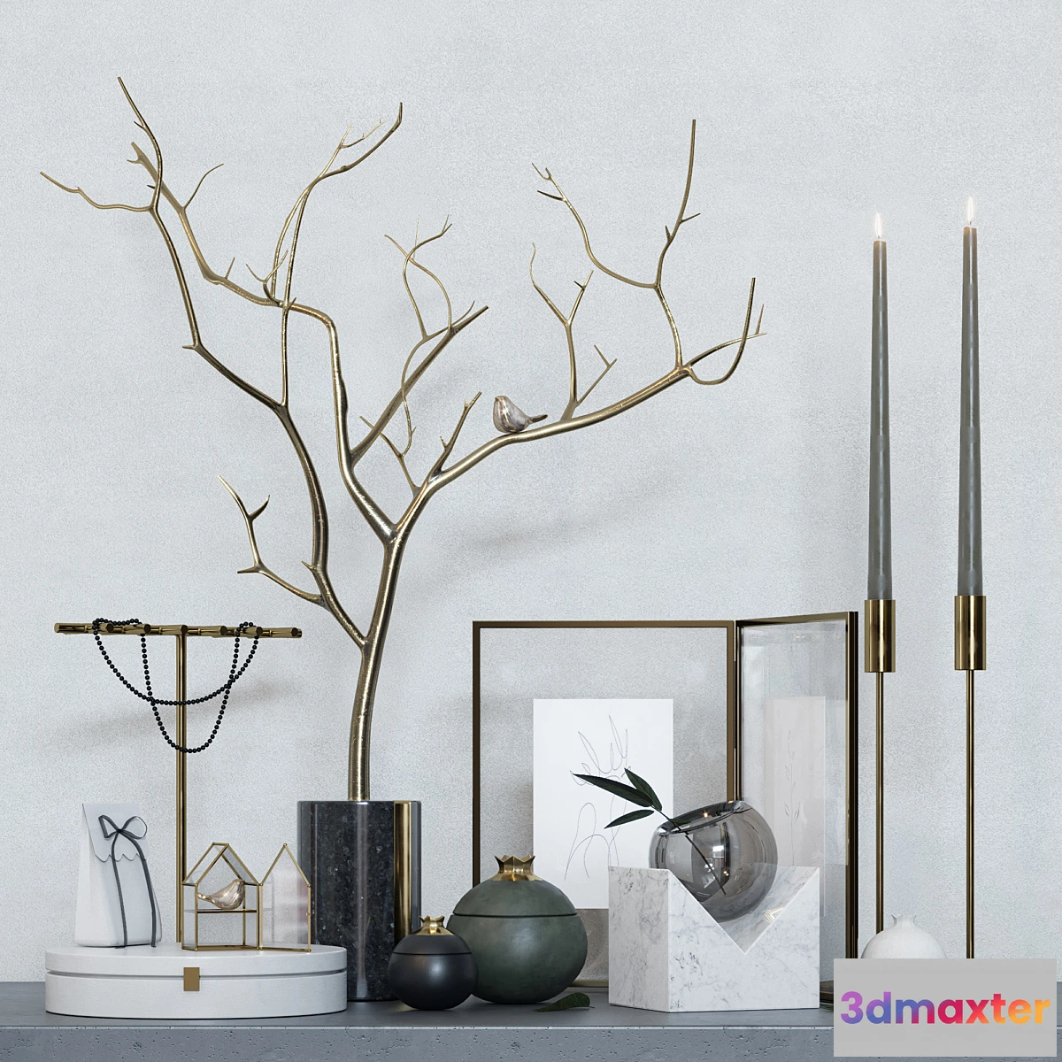 1295520 - Decorative set C1 3D Max