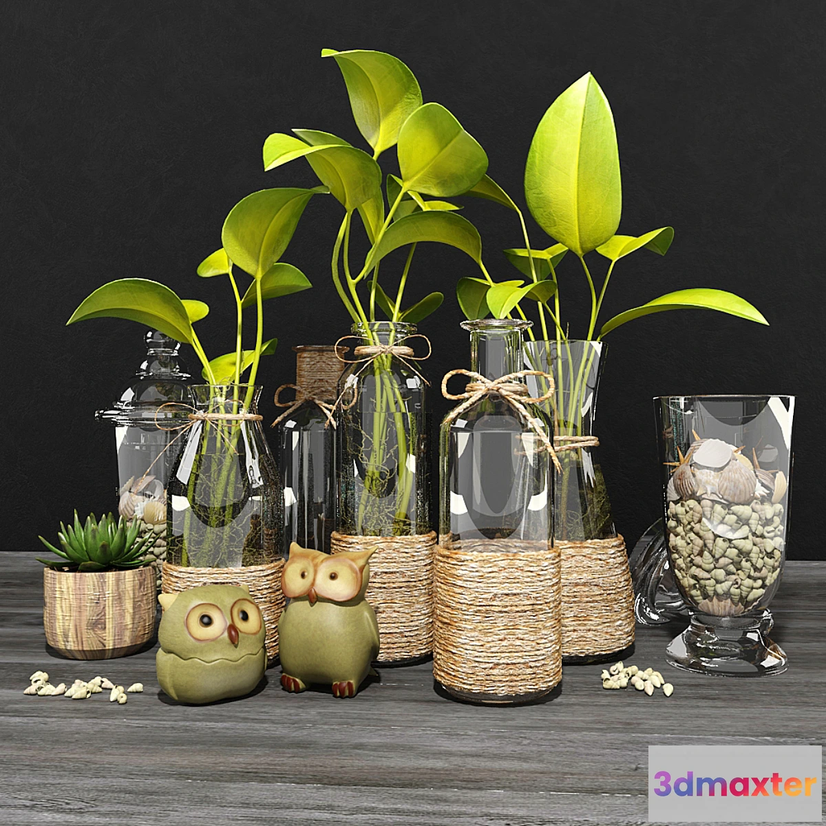 1296532 - Green set - No.2 3D Max