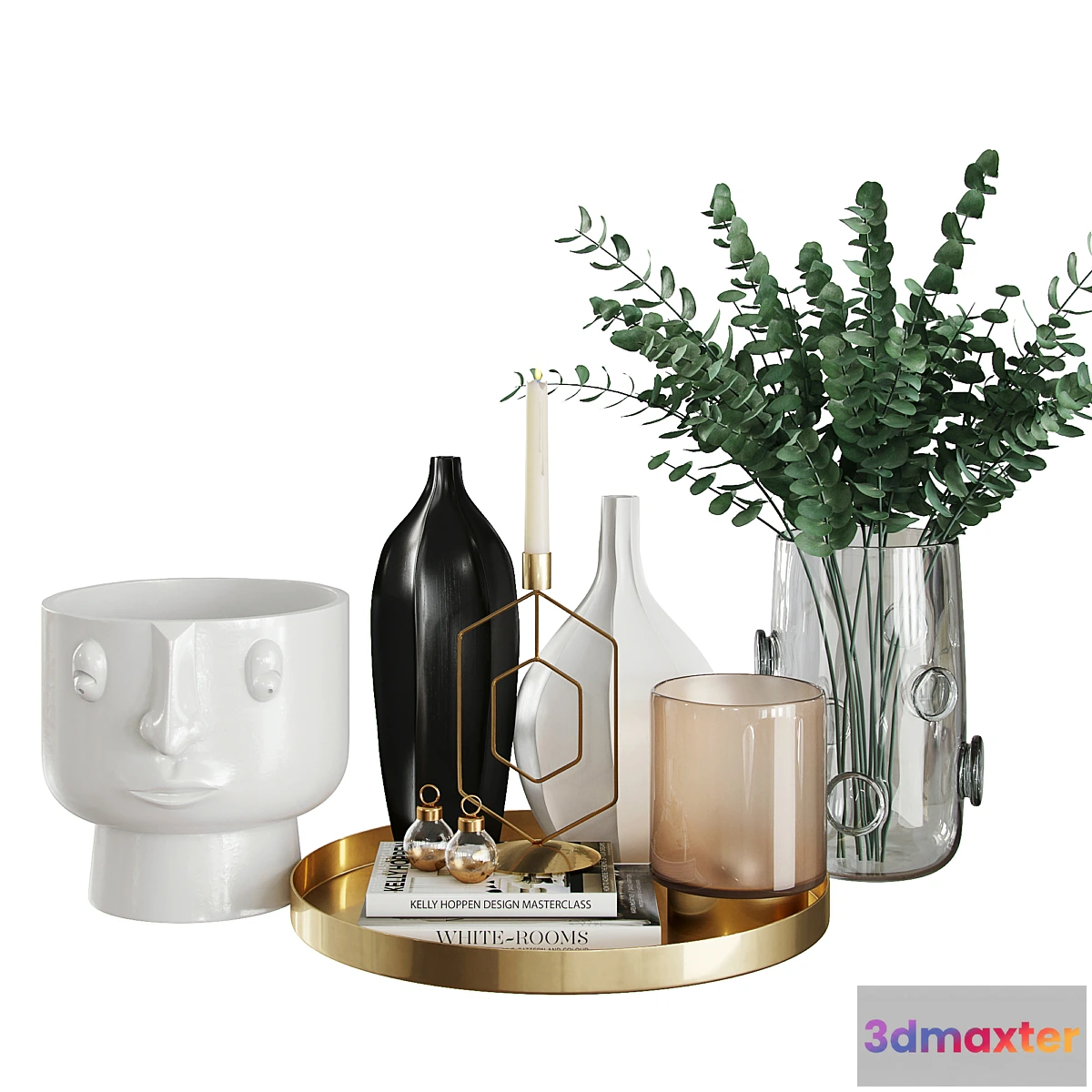 1296850 - Decorative set Laredute 3D Max