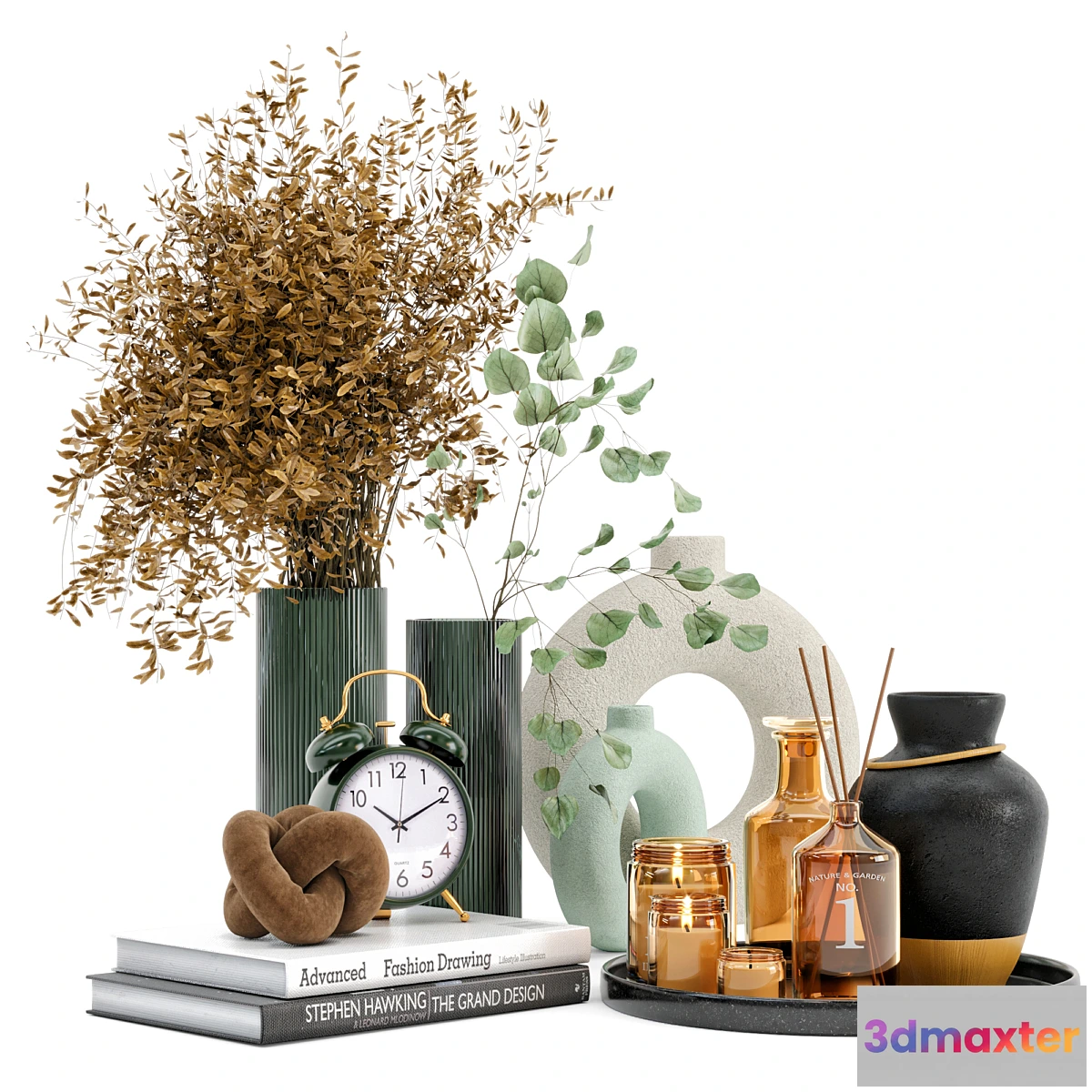 1296947 - Decorative Set 05 Plants set 3D Max