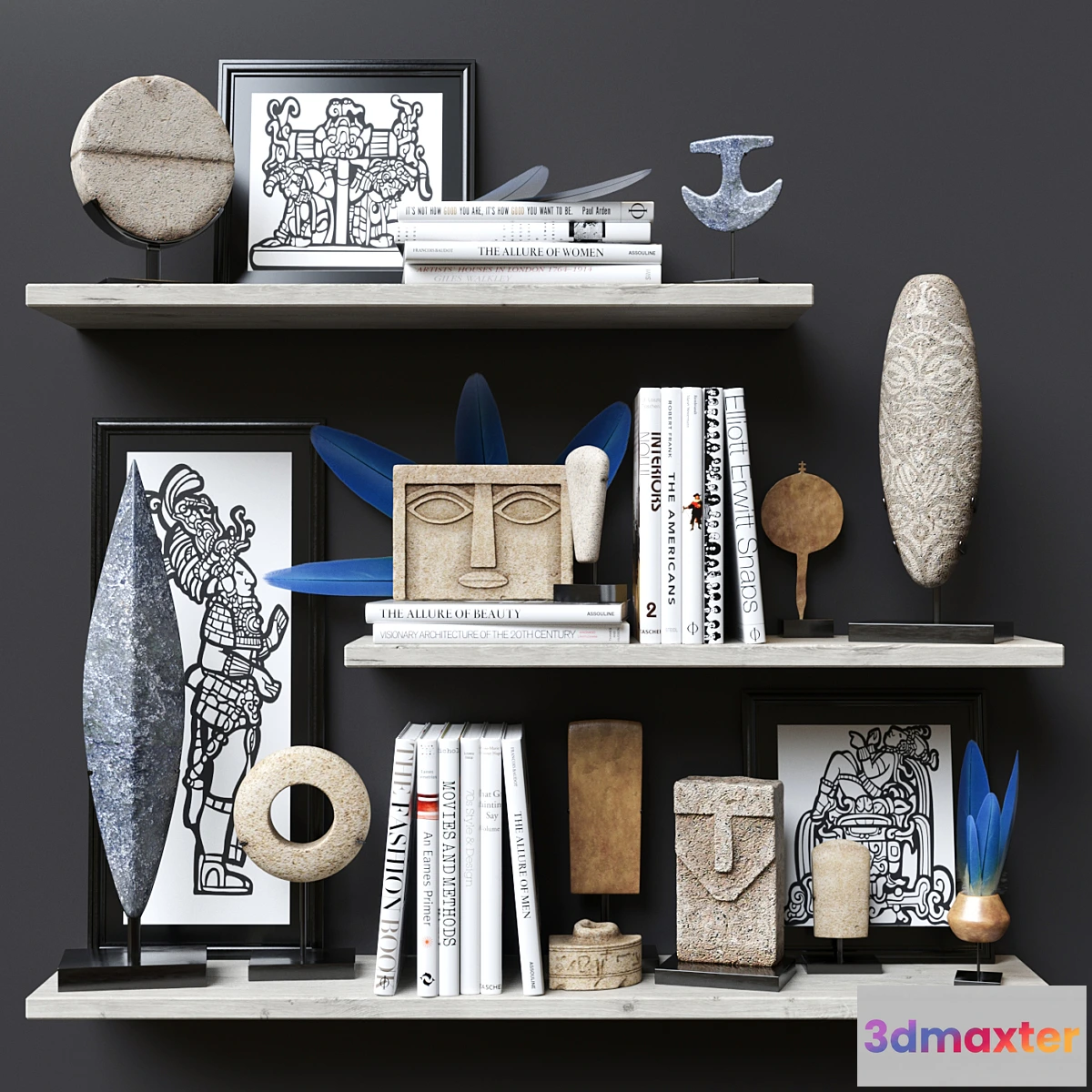 1299459 - sculptures set 3D Max