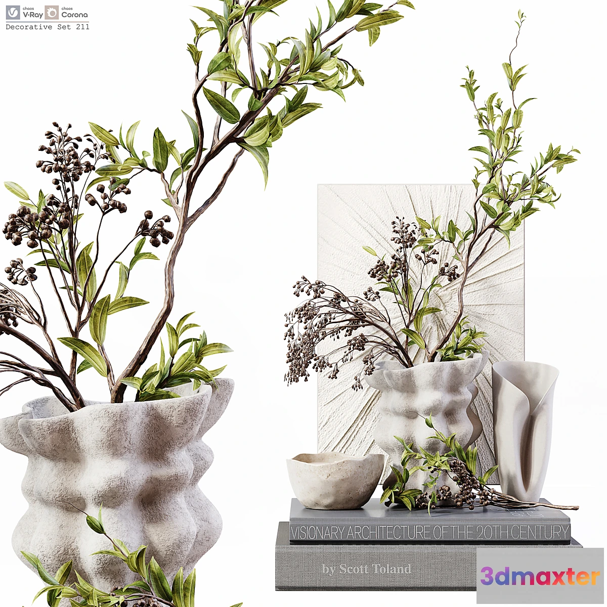 1299782 - Decorative Set 211 - No.2 3D Max