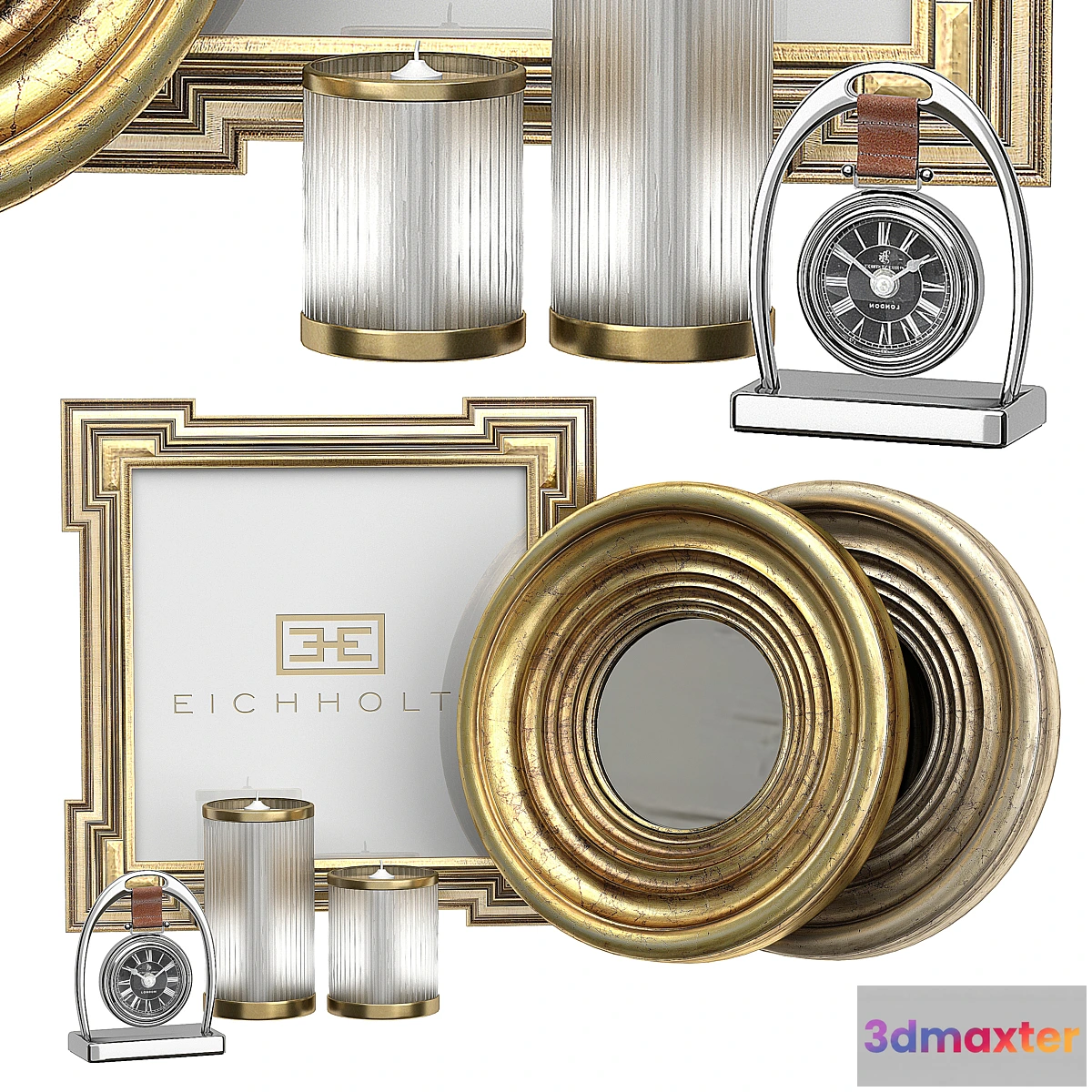 1299924 - Eichholtz Decoration Set 4 3D Max