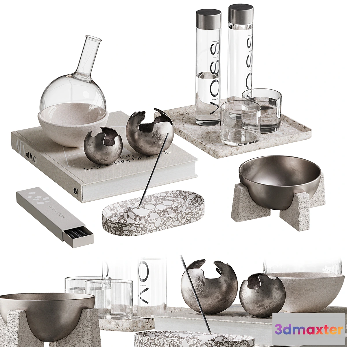 1300213 - Decorative set NG10 3D Max