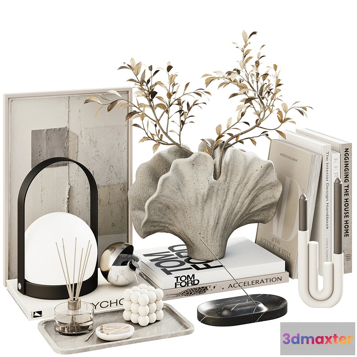 1300240 - decorative set74 - No.2 3D Max