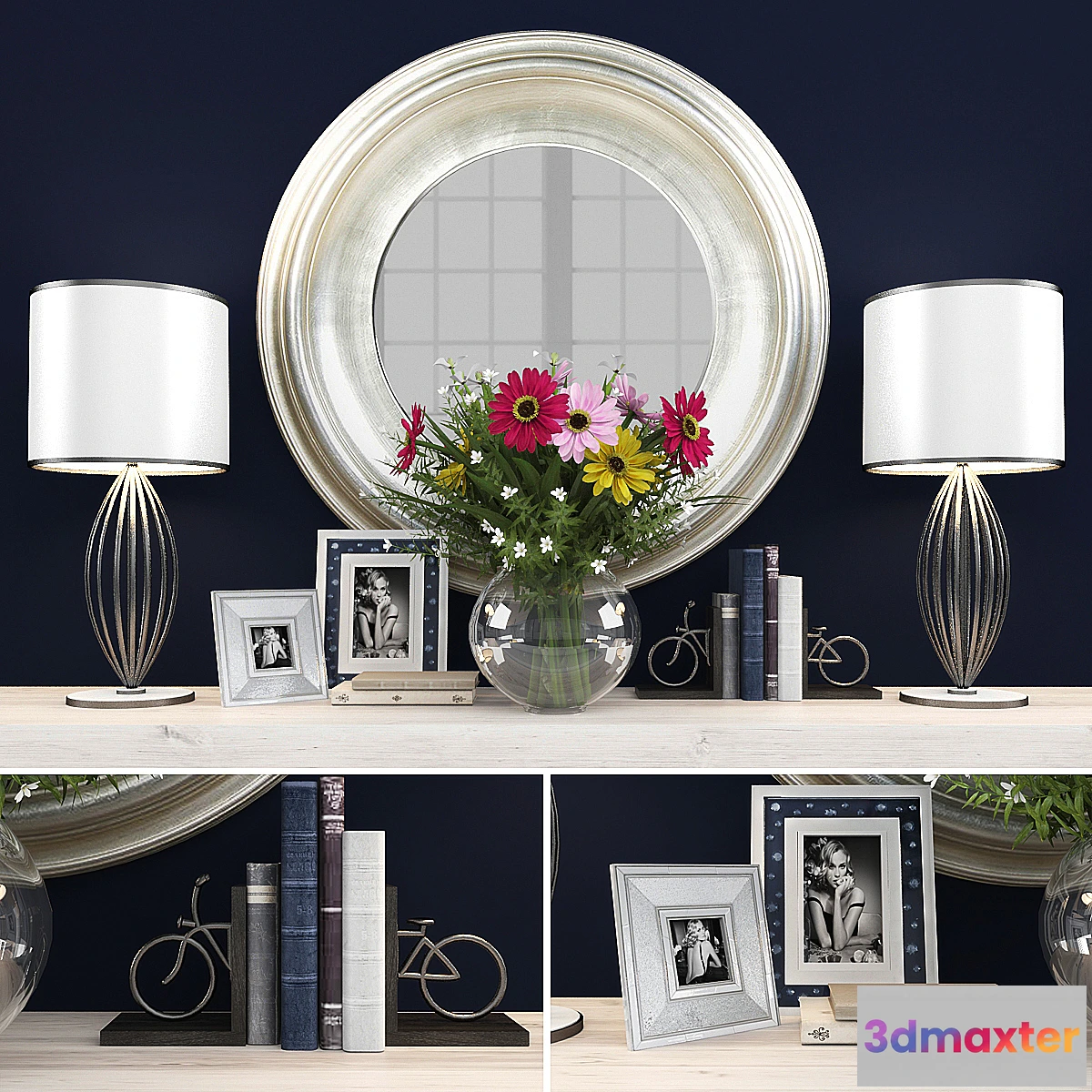 1300939 - Decorative set 6 - No.3 3D Max