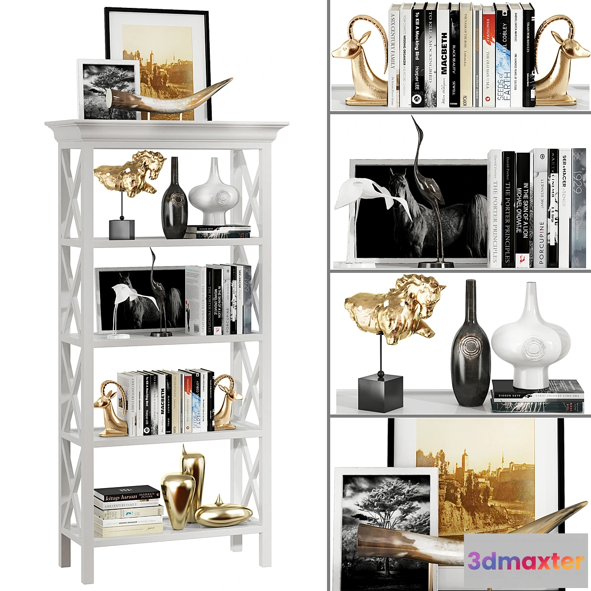 1301398 - Decorative set 36 3D Max