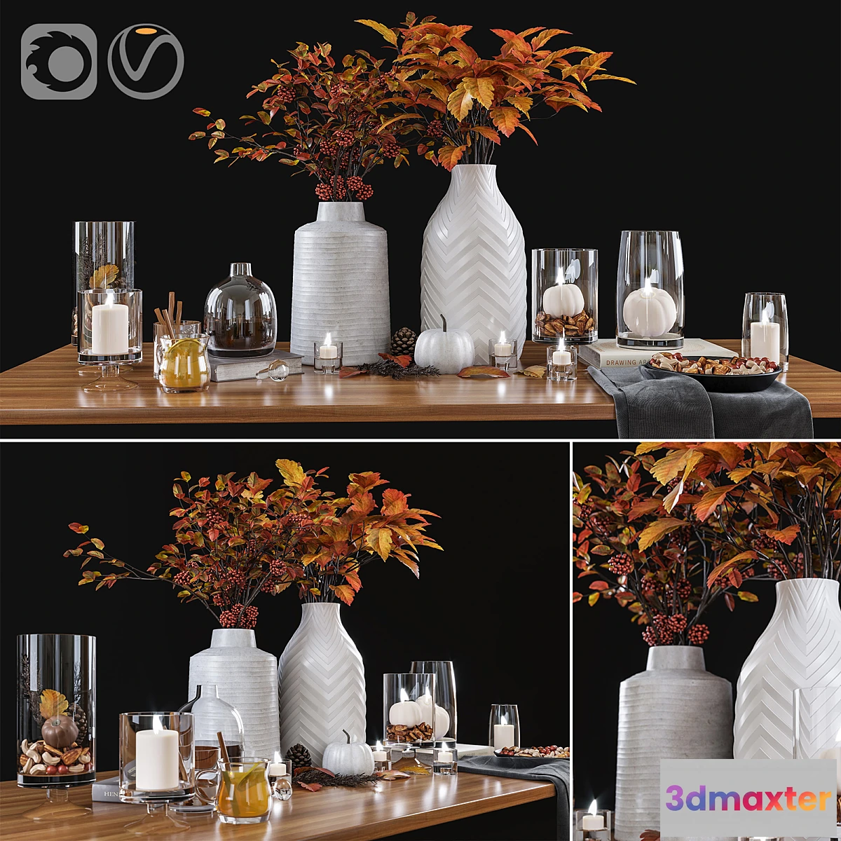 1301526 - Holliday Decoration set 13 3D Max