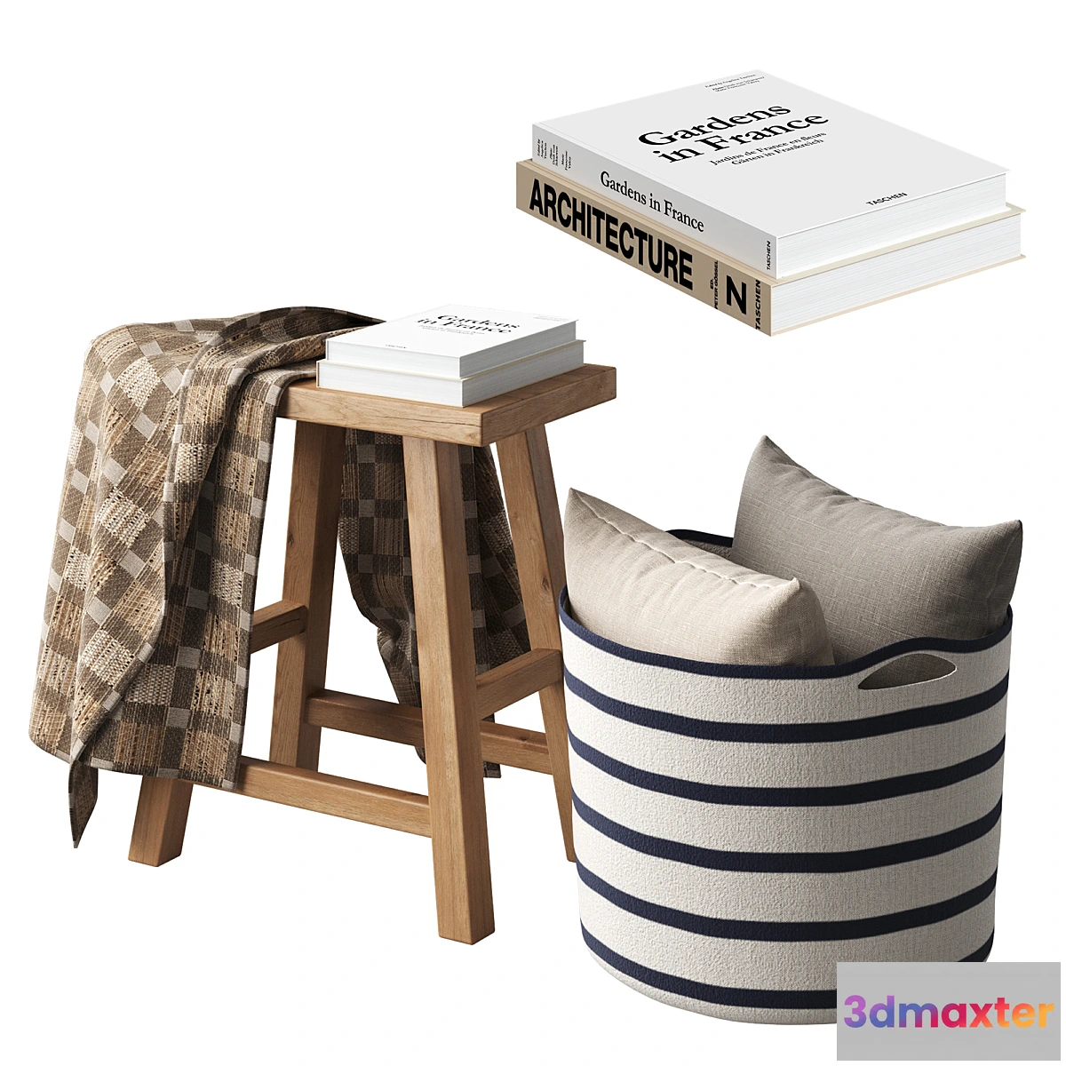 1302443 - Decorative set 3 by ZARA HOME - No.2 3D Max