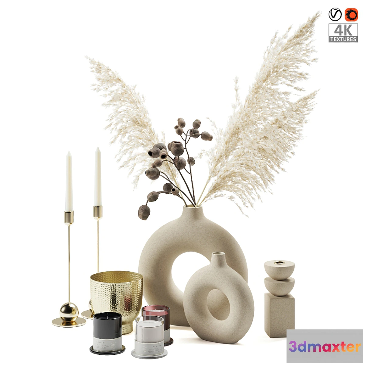 1302664 - Decorative set (Декоративный набор) 3D Max