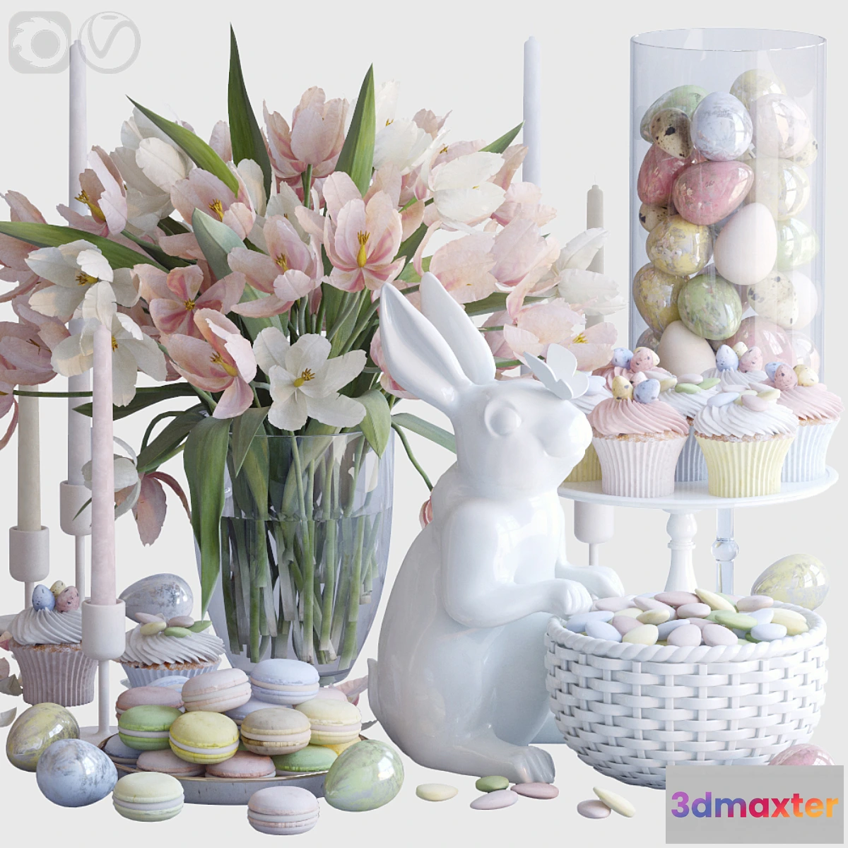 1303318 - Easter set 3D Max