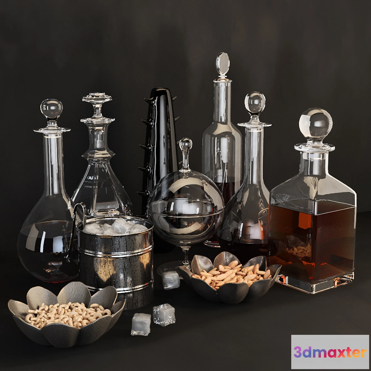 1303451 - Decorative set 05 - No.5 3D Max