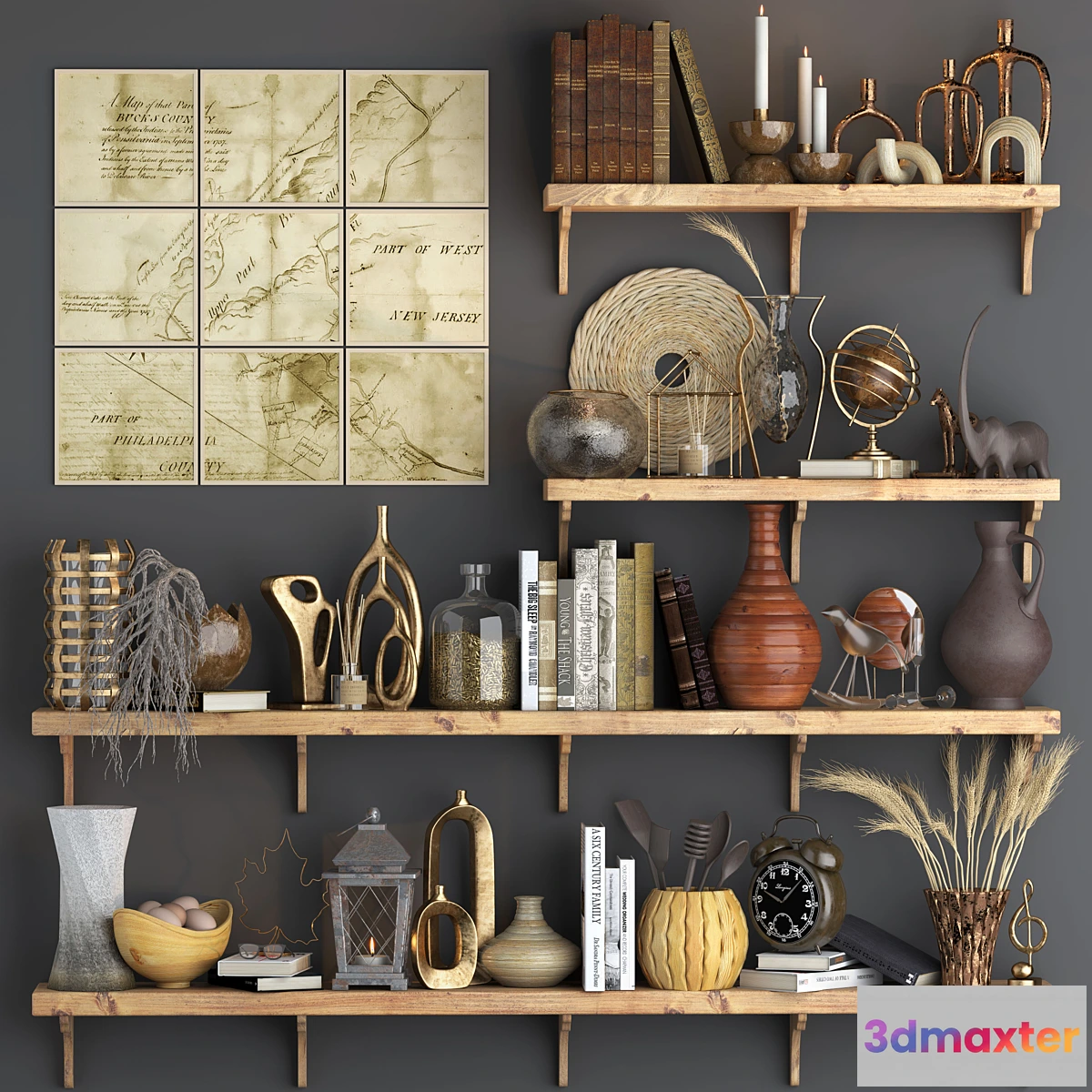 1307299 - Decorative set 03 - No.3 3D Max