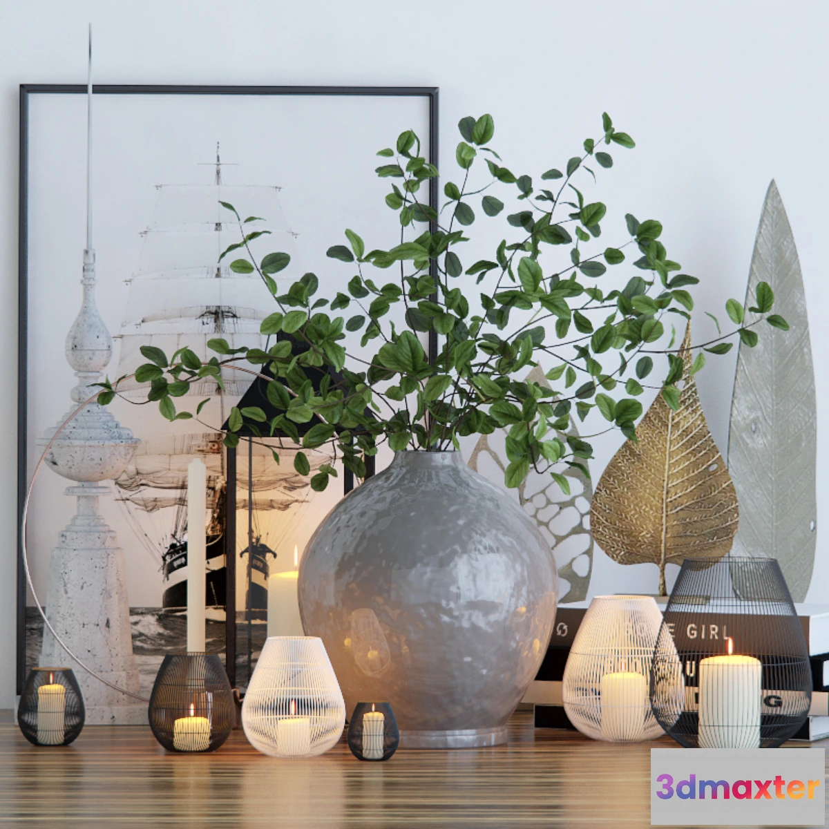 1308767 - Decorative set 6 - No.2 3D Max