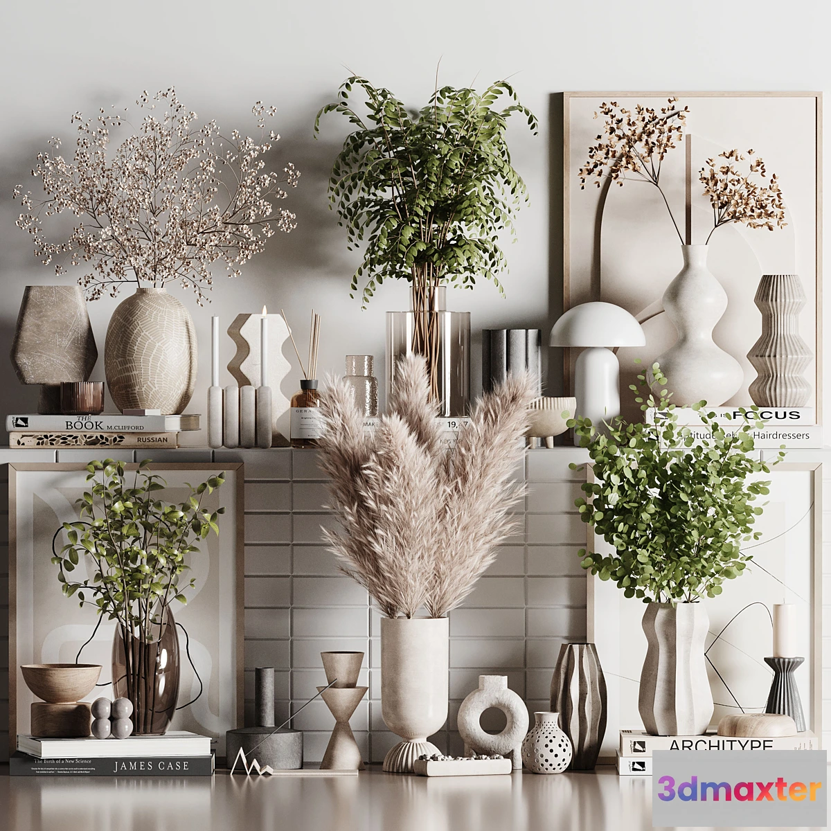 1310938 - Decorative set H62 - No.2 3D Max