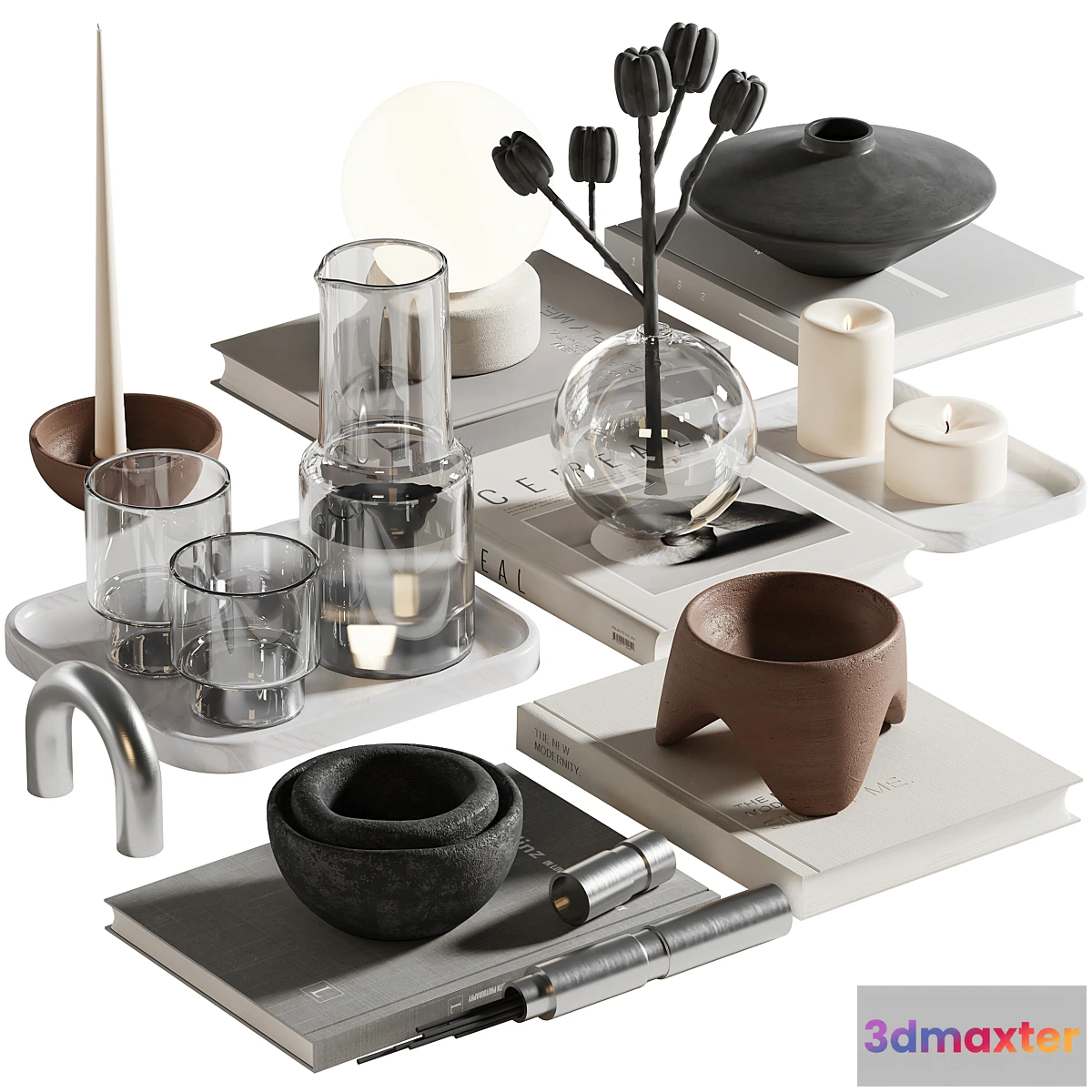 1312914 - decorative set 005 - No.2 3D Max