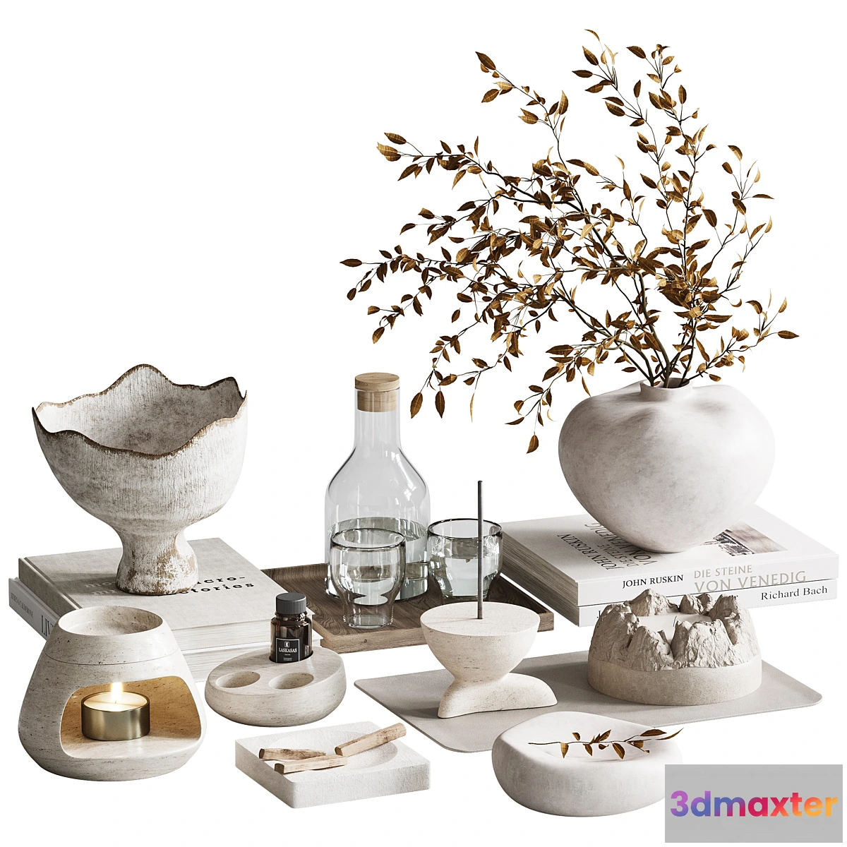 1314542 - Decorative set H104 - No.2 3D Max