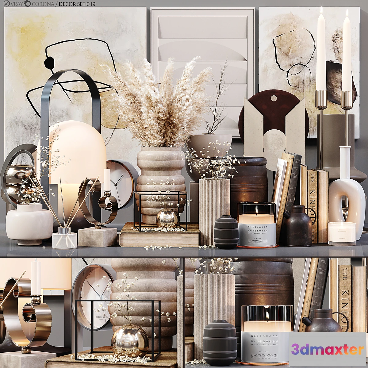 1314977 - Decor Set 019 3D Max