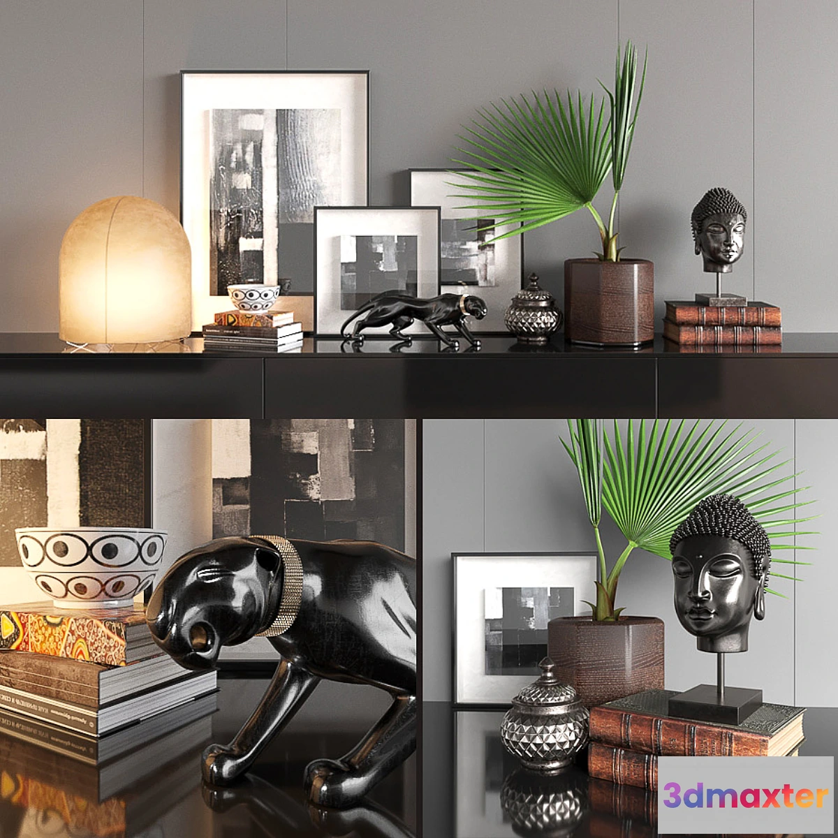 1315041 - Decor Set DHARMA 3D Max