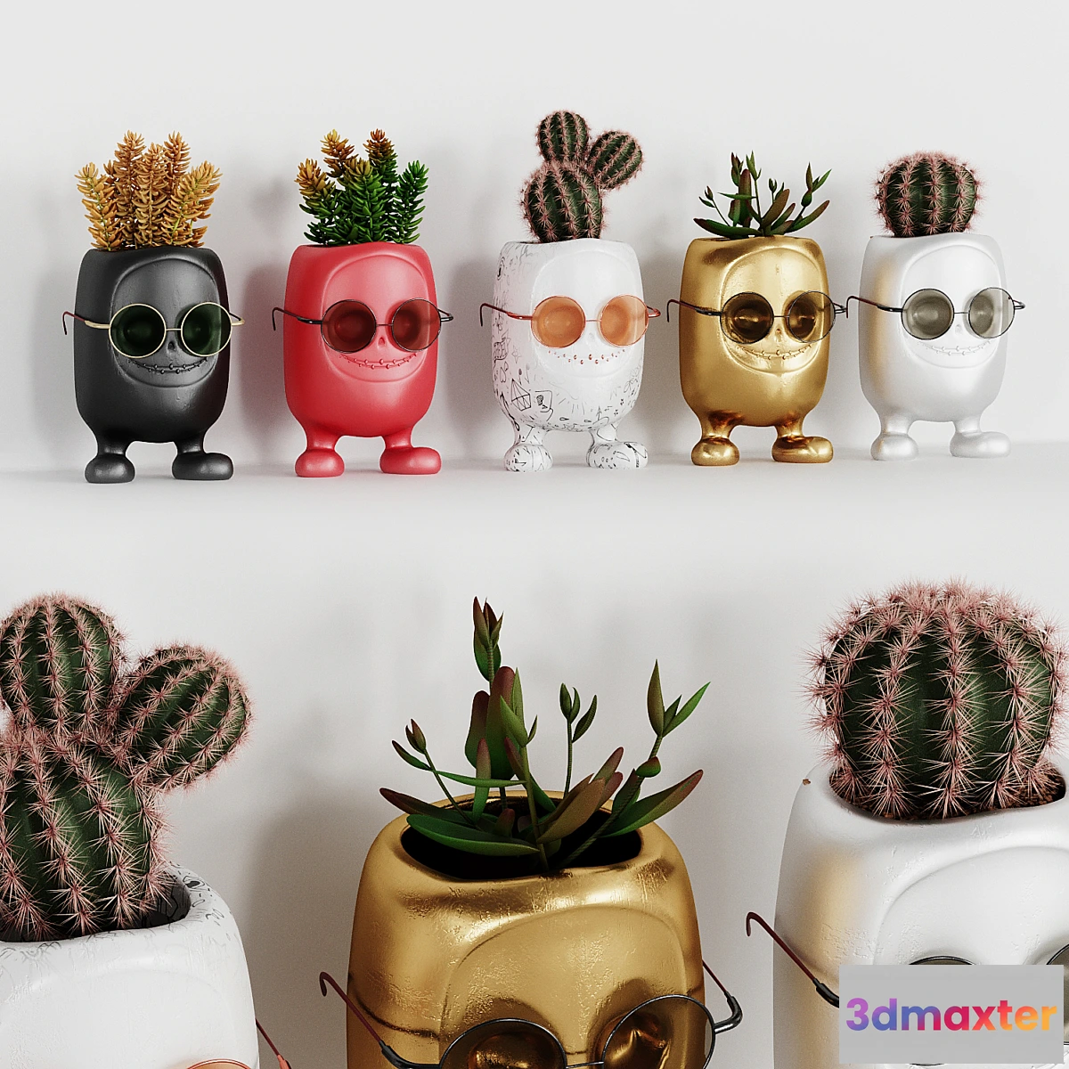 1318040 - United Monsters 3D Max