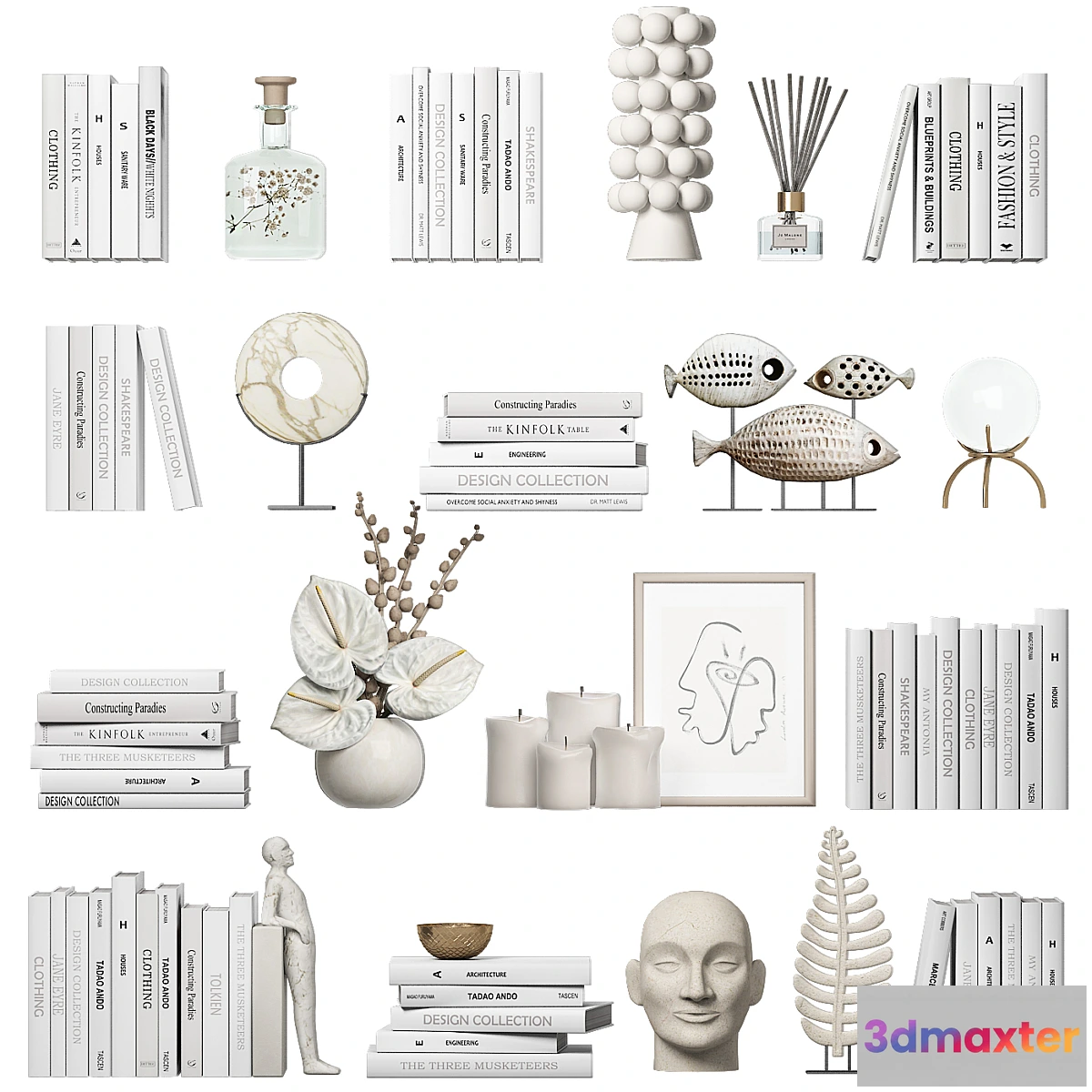 1318777 - Decorative set 7 3D Max