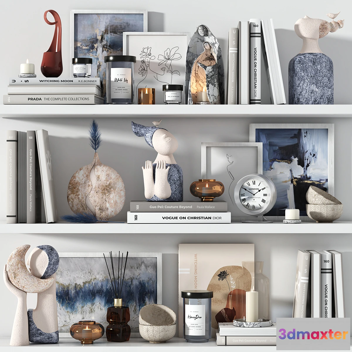 1323079 - Decorative Set 06 - No.3 3D Max