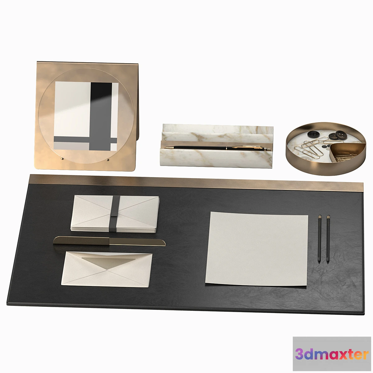 1324373 - Decorative set for the desktop 3D Max