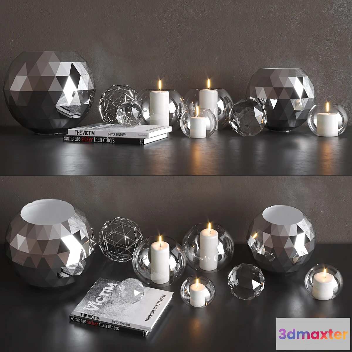 1326004 - Decoration set - No.4 3D Max