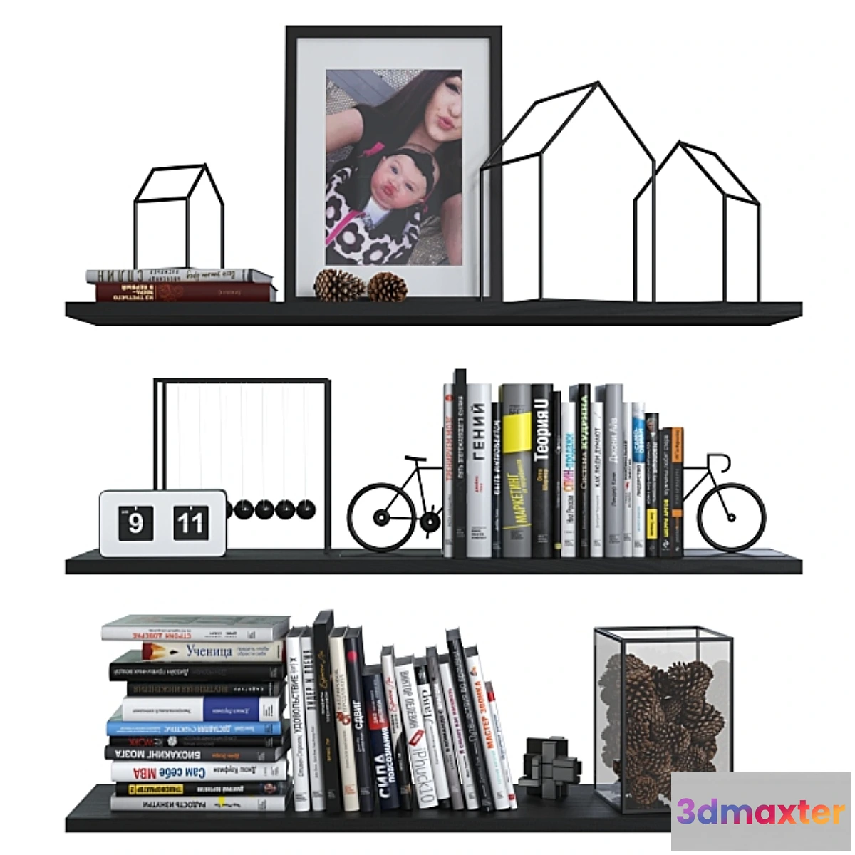 1327868 - Shelf Decor 3D Max