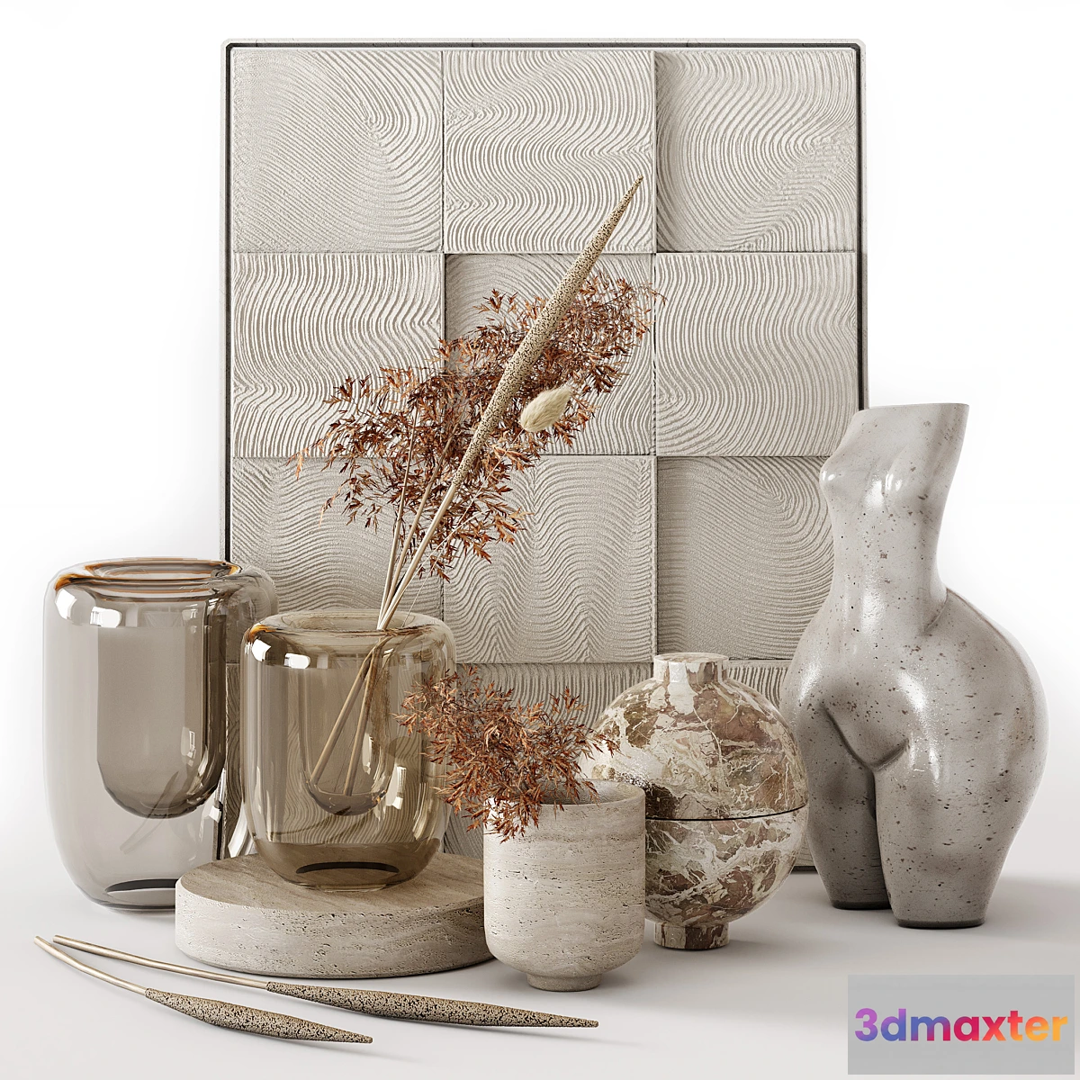 1328389 - Decorative Set - No.62 3D Max