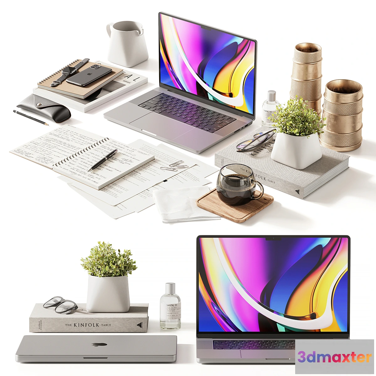 1328393 - Workspace composition 3D Max