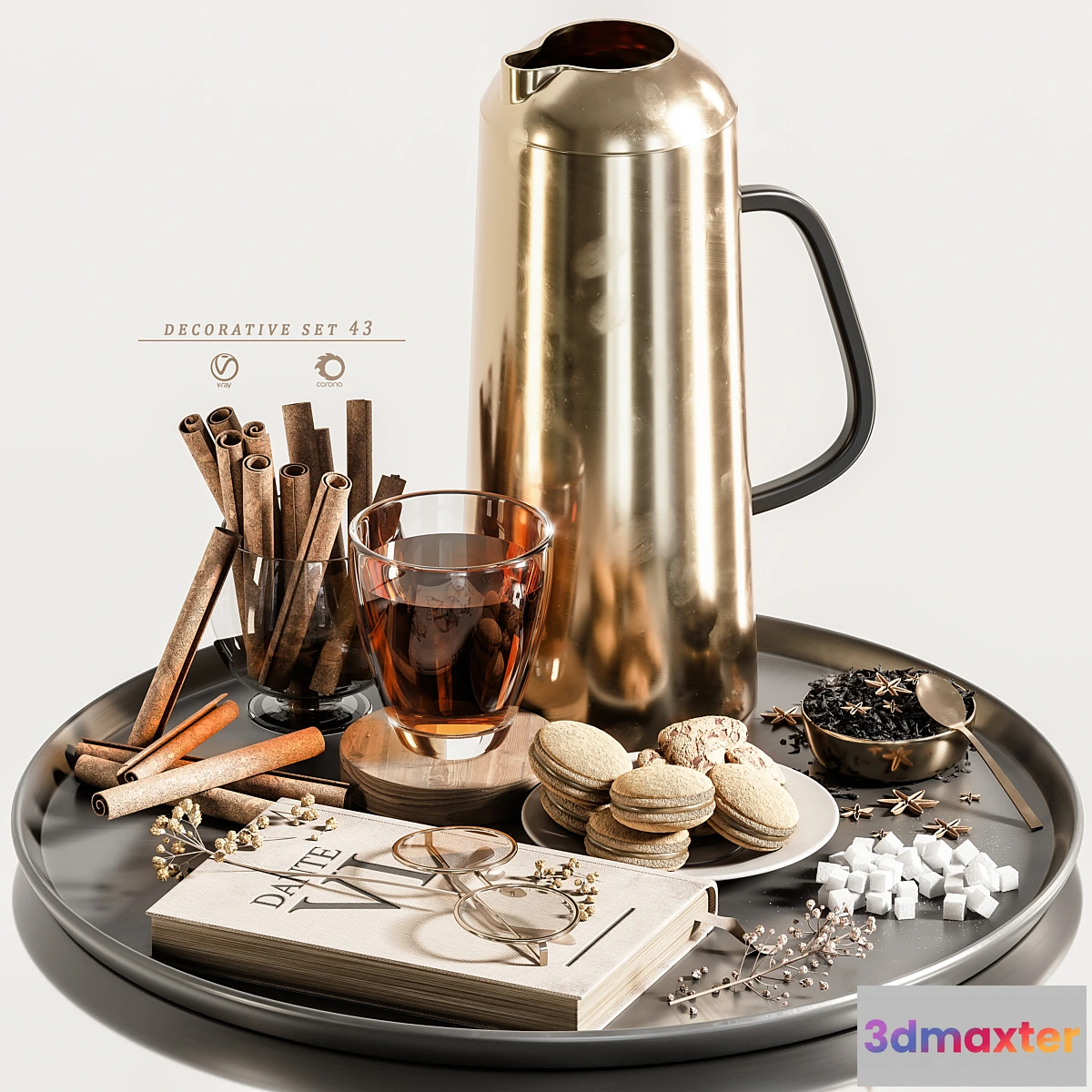 1328461 - decorative set 73 3D Max