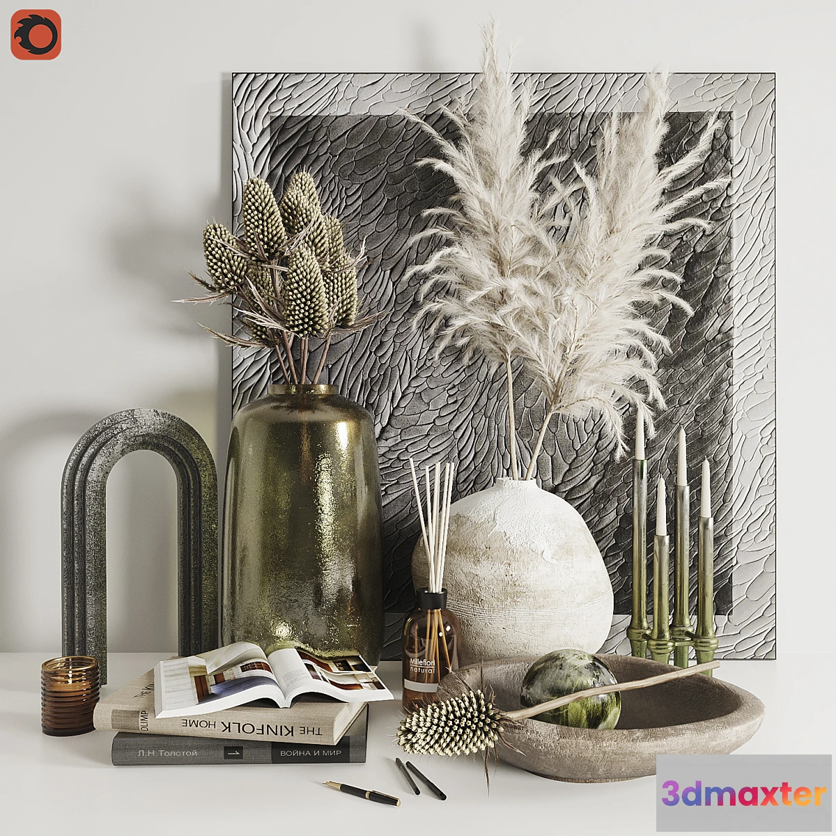 1329969 - Decorative set 26 3D Max