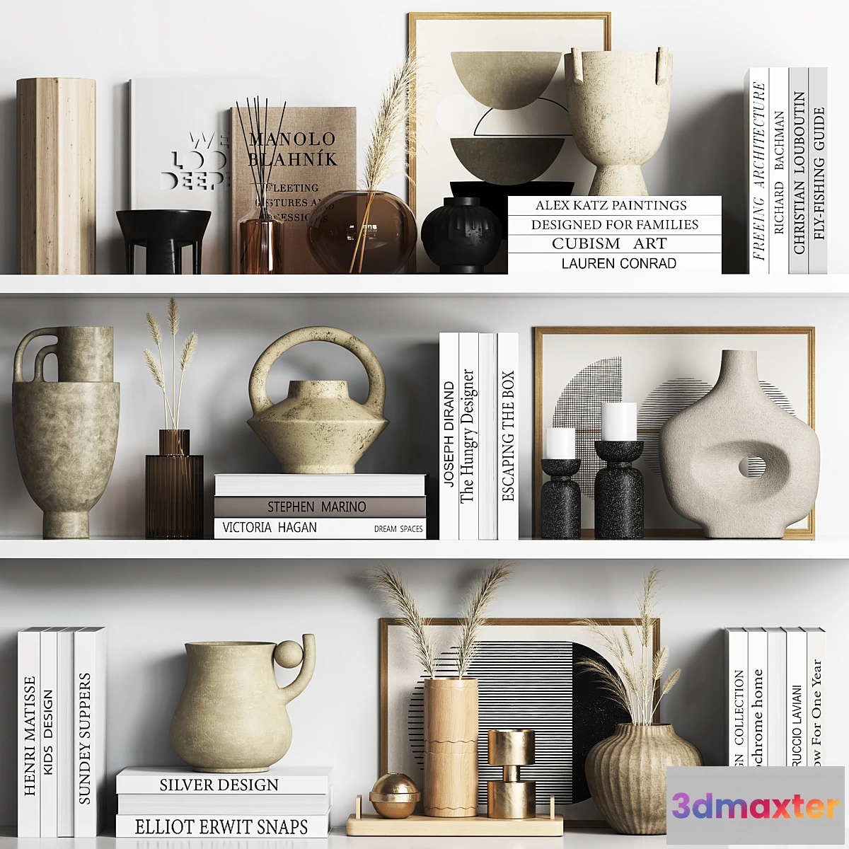 1330332 - Decorative Set 12 - No.5 3D Max