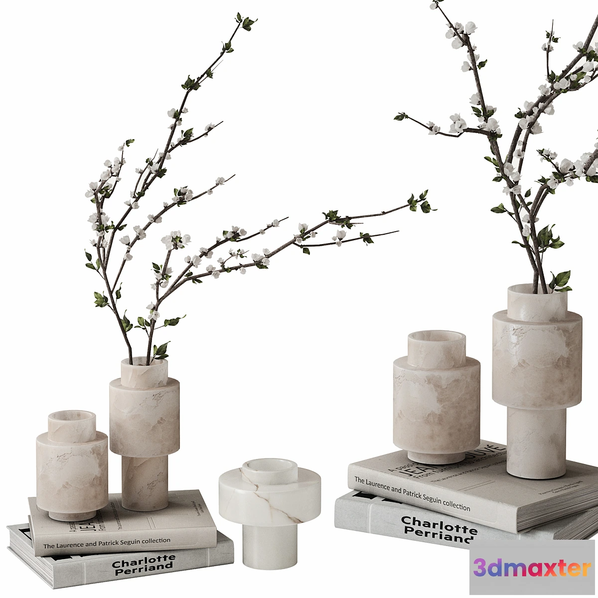 1331865 - Decorative set Rosie - No.2 3D Max