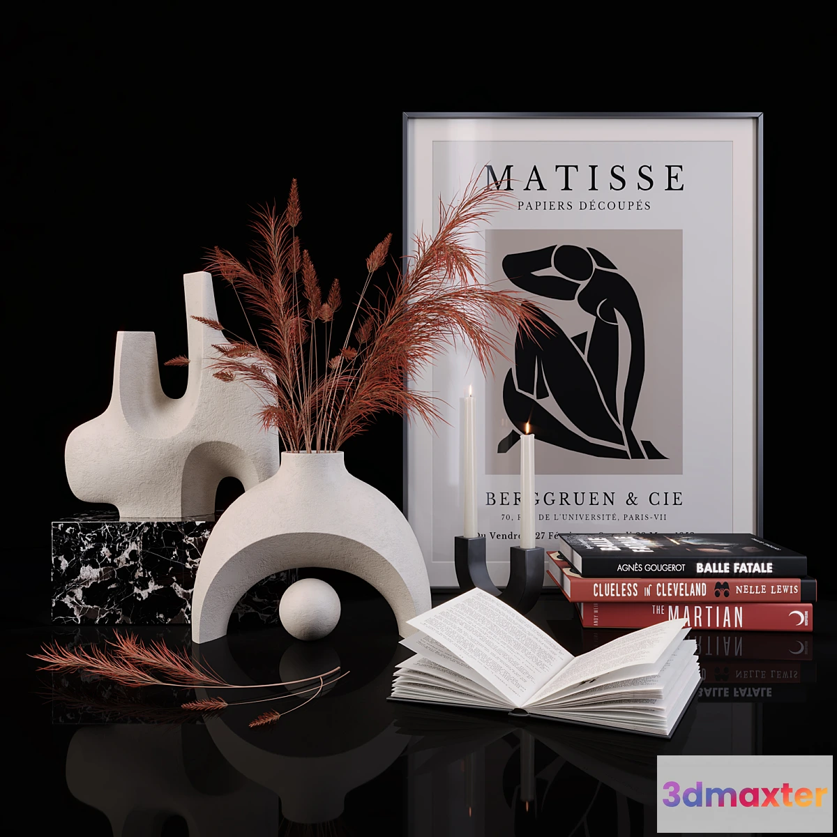 1333312 - Autumn decor set 04 3D Max