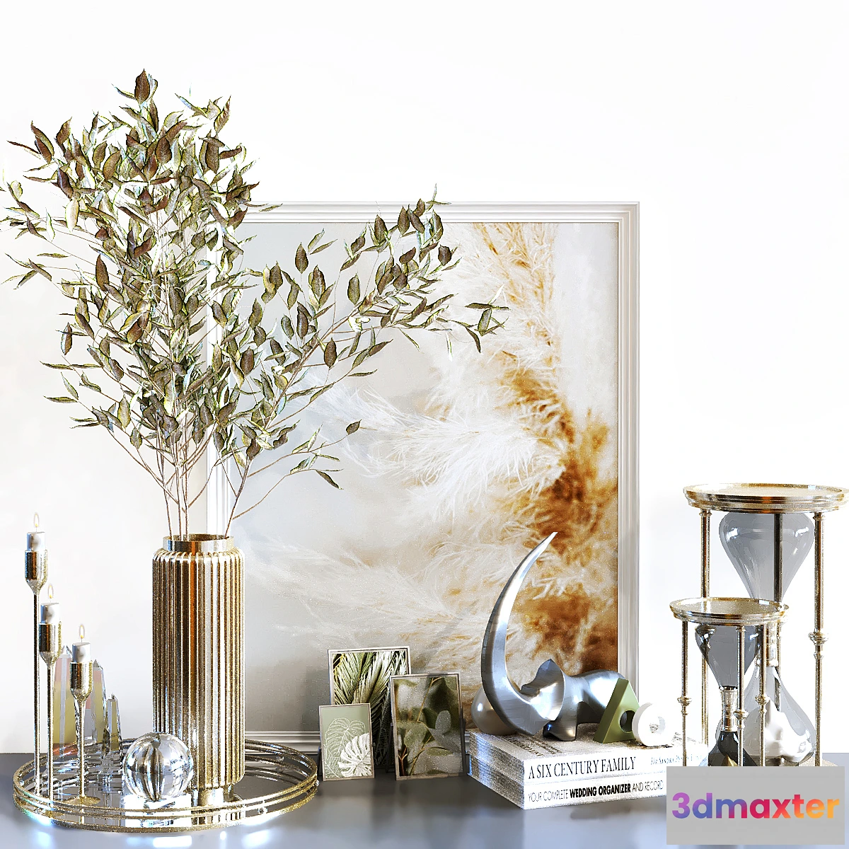 1333344 - Dcoration set 022 3D Max