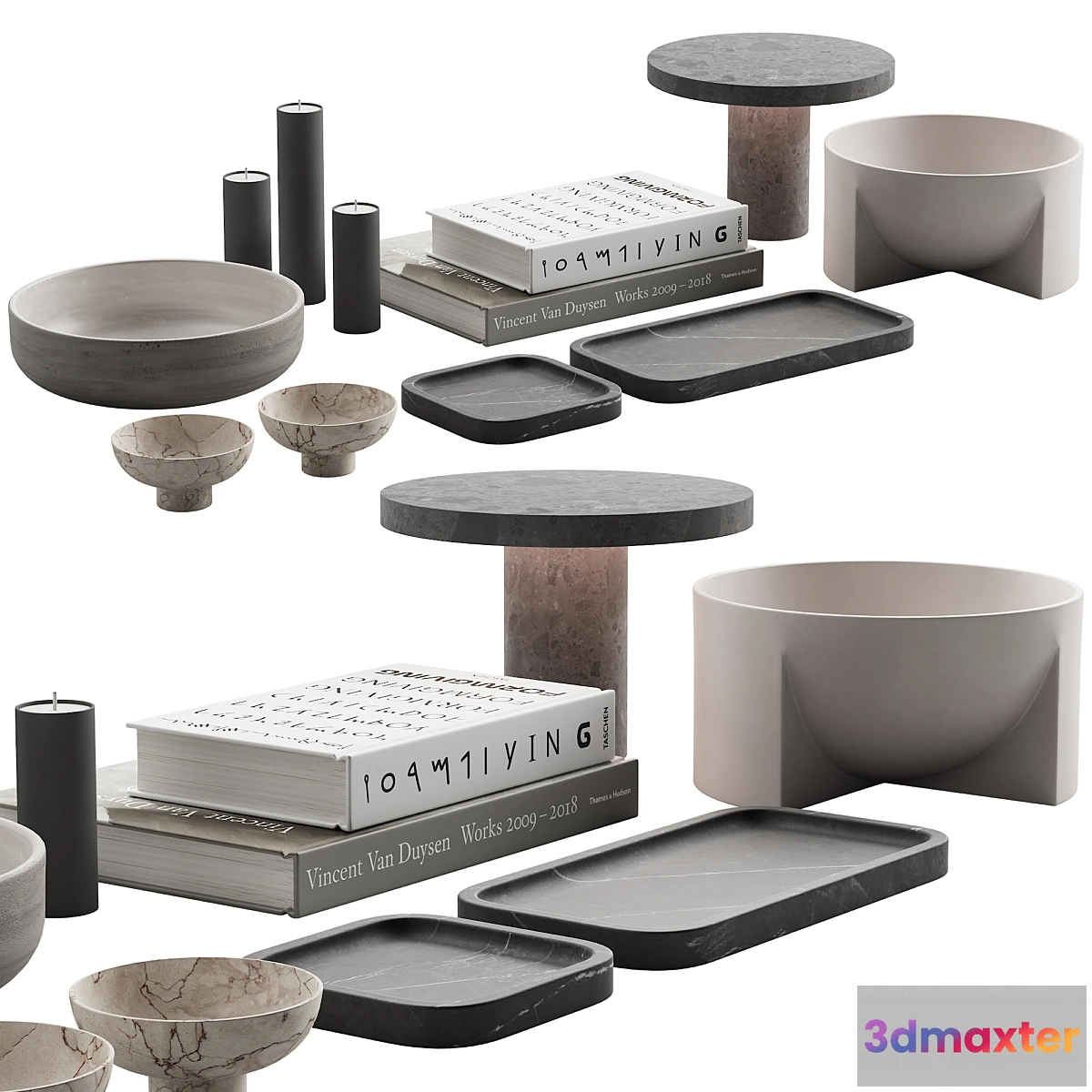 1333504 - 057_Living decor set formliving NEUTRAL PACK 02 3D Max