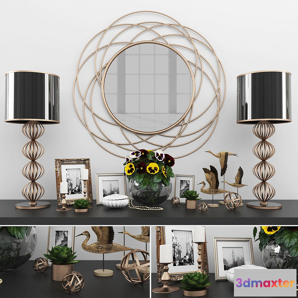 1337460 - Decorative set 56 3D Max