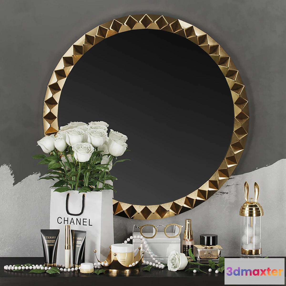 1338215 - Decor set for girl №1 3D Max