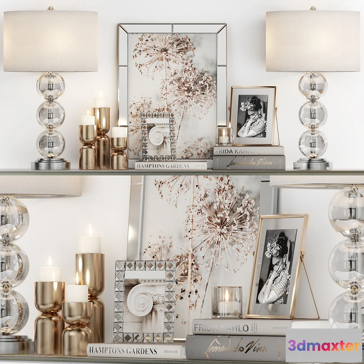 1341572 - DECORATIVE SET 06 - No.4 3D Max