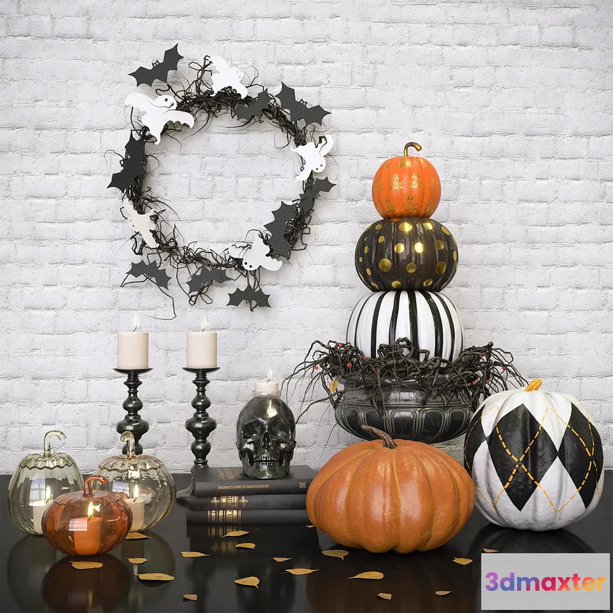 1341830 - Halloween decor set - No.3 3D Max