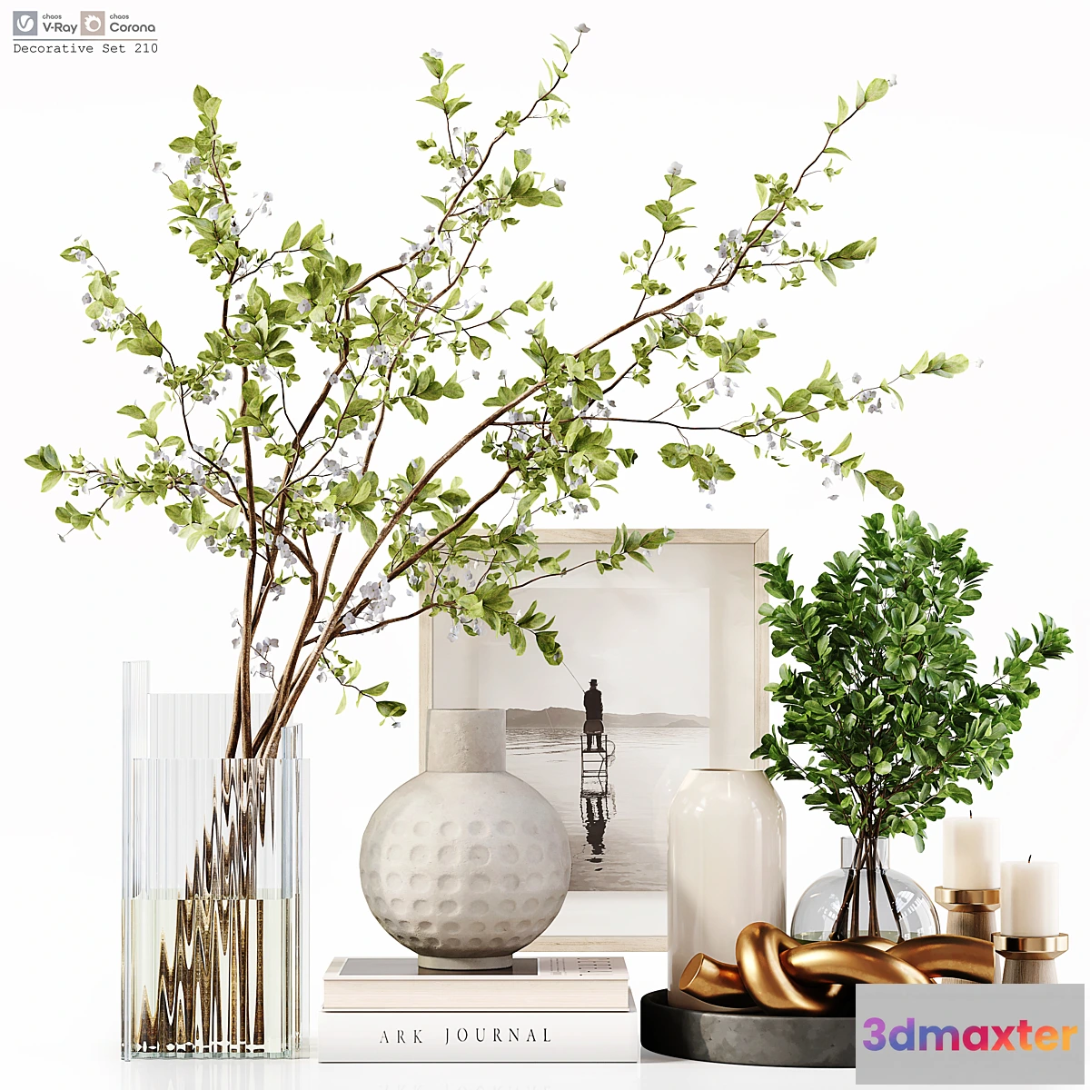 1342589 - Decorative Set 210 - No.2 3D Max