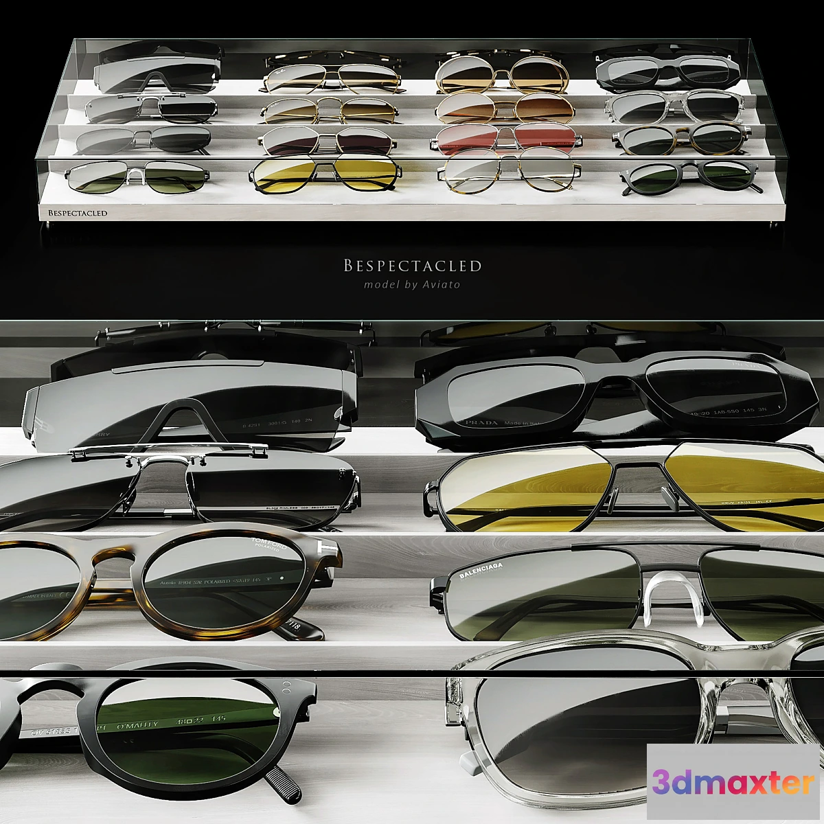 1345211 - Bespectacled - No.2 3D Max