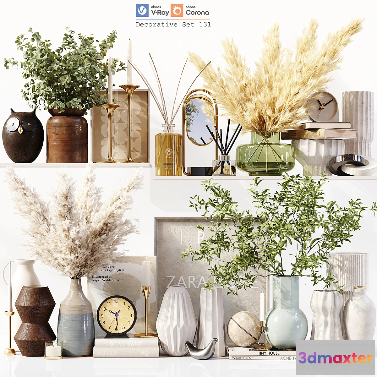 1345717 - Decorative Set 131 - No.2 3D Max