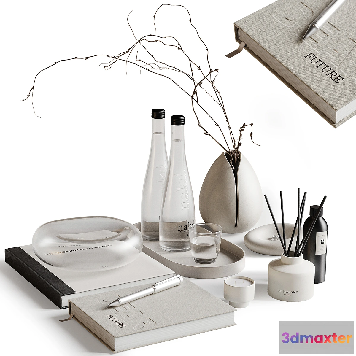 1347990 - Decorative set Malone 3D Max